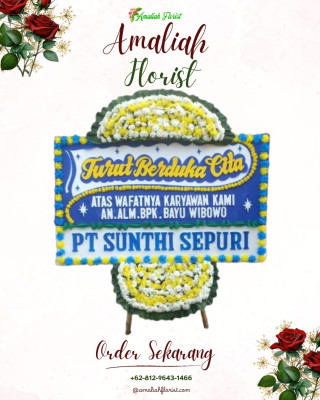 Papan Bunga Duka di Taniwel Timur